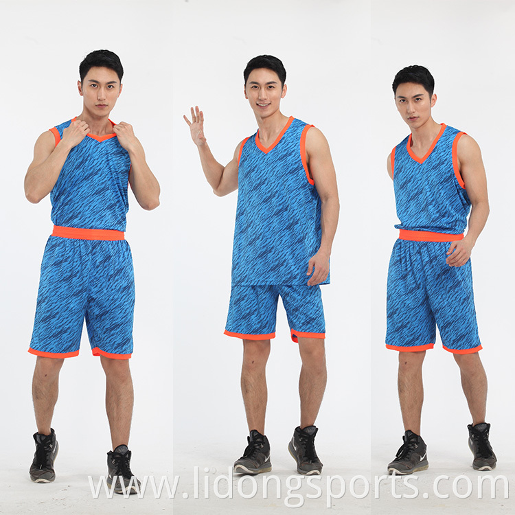 Wholesale youth camouflage basketball jersey design basketball clothes